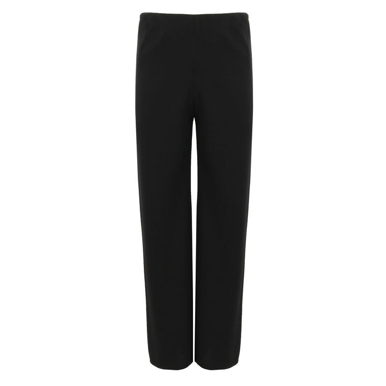 High-Waist Crepe Bias Pant image number null