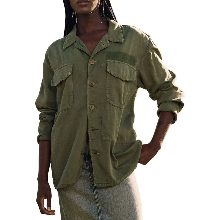 The Vintage Army Jacket image number null