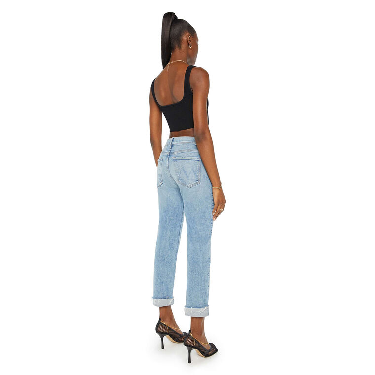 The Scrapper Cuff Ankle Fray Jean image number null