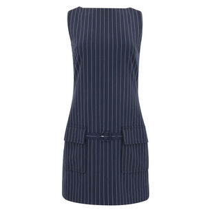 Shelia Pinstripe Sheath Dress