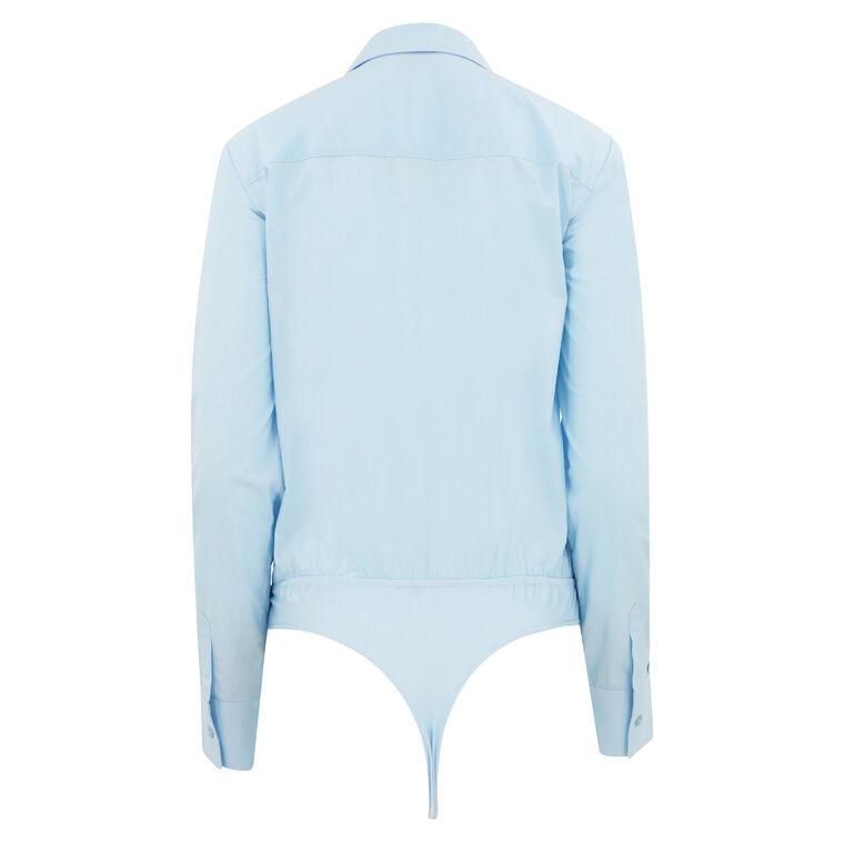 Twiggy Button-Up Bodysuit image number null
