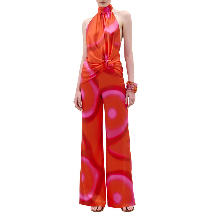 Andie High-Waisted Wide-Leg Pant image number null