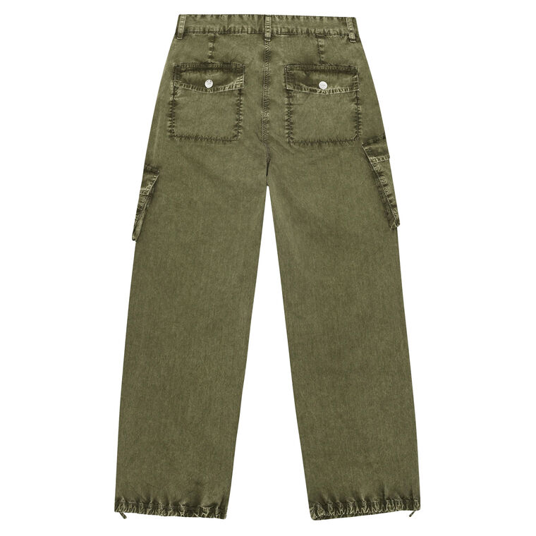 Washed Cotton Twill Cargo Pant image number null
