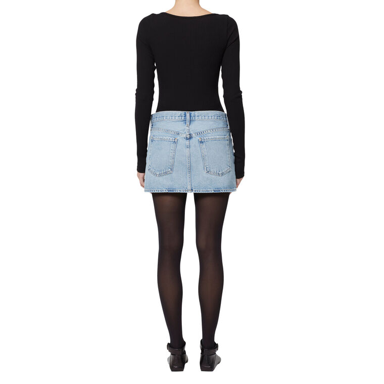 Alek Denim Mini Skirt image number null