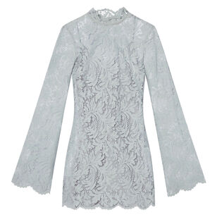 Eden Long Sleeve Lace Mini Dress
