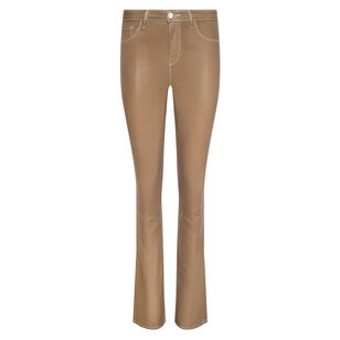 Selma High Rise Sleek Coated Baby Bootcut Jean