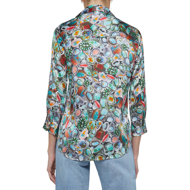 Dani 3/4 Sleeve Blouse image number null