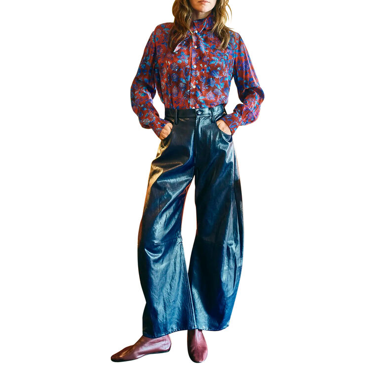 Mabel Vegan Leather Pant image number null