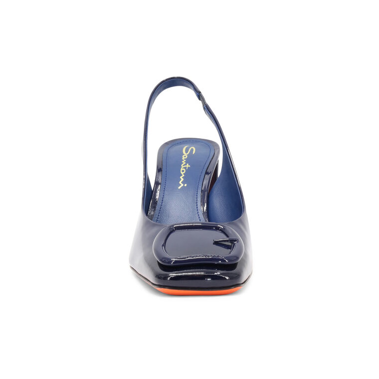 Peaches Covered Slingback Heel image number null