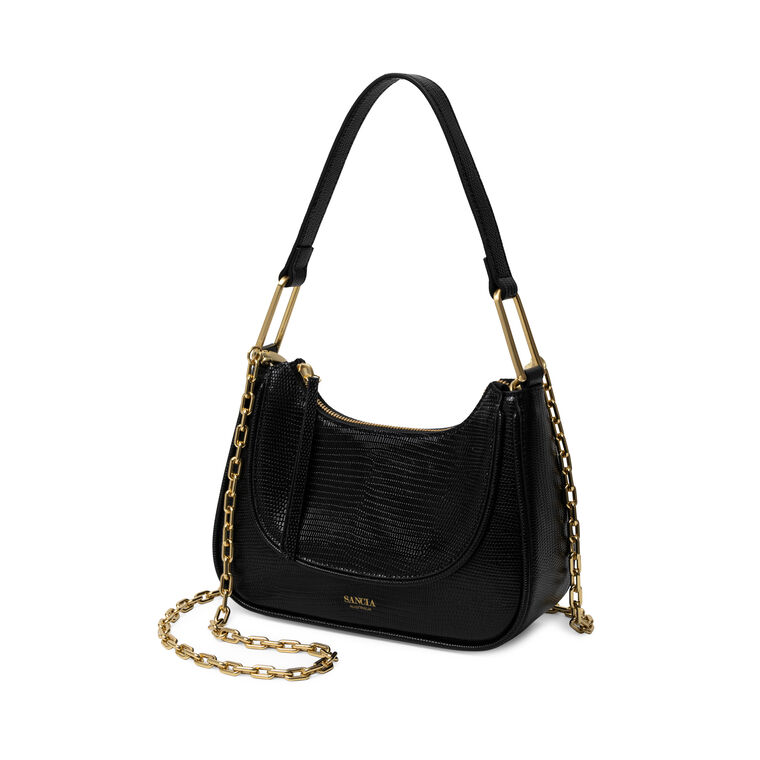 Loja Leather Shoulder Bag image number null