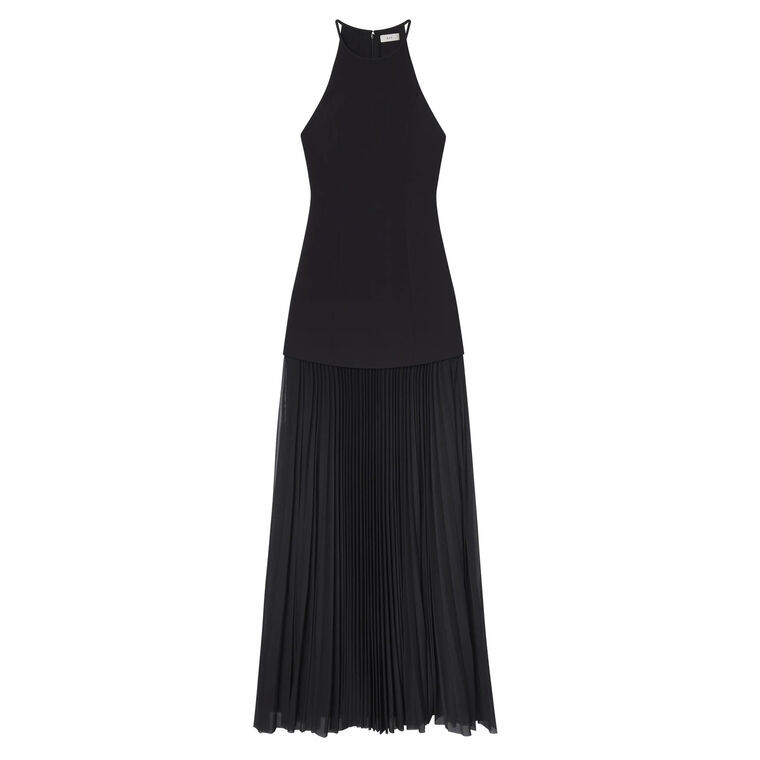 Lana Pleated Maxi Dress image number null