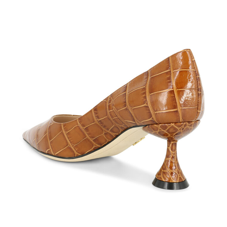 Mia 55mm Printed Croc Pump image number null