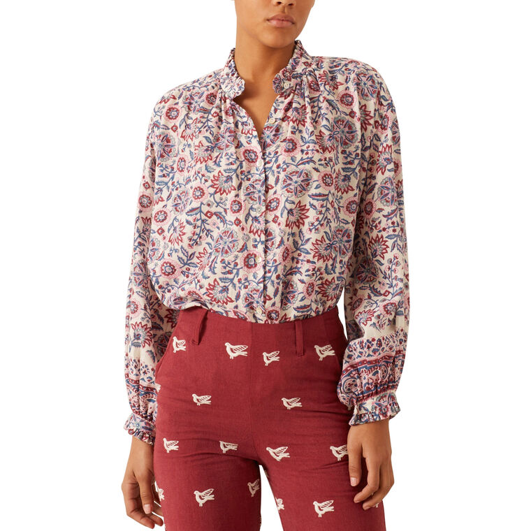 Poet Amazon Floral Blouse image number null