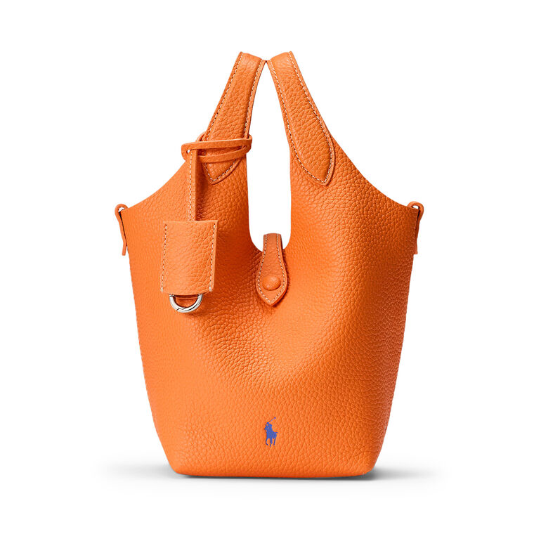 Polo Small Play Leather Crossbody Tote image number null