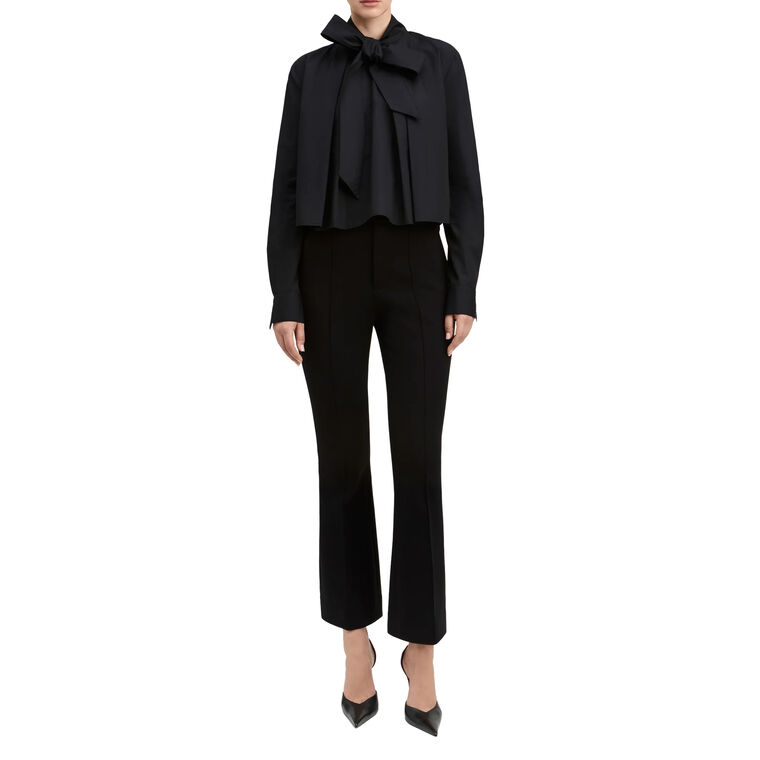 Viscose Blend Ponte Trouser image number null