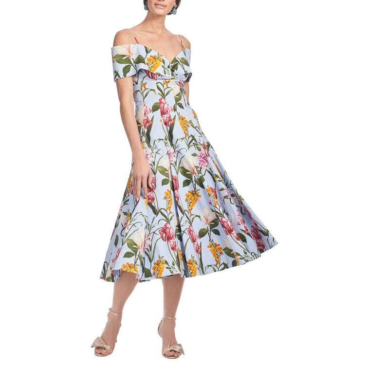 Minnie Off-The-Shoulder Midi Dress image number null