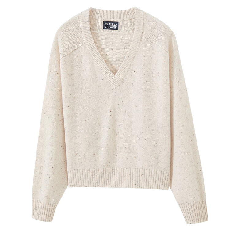 Crystal V-Neck Sweater image number null