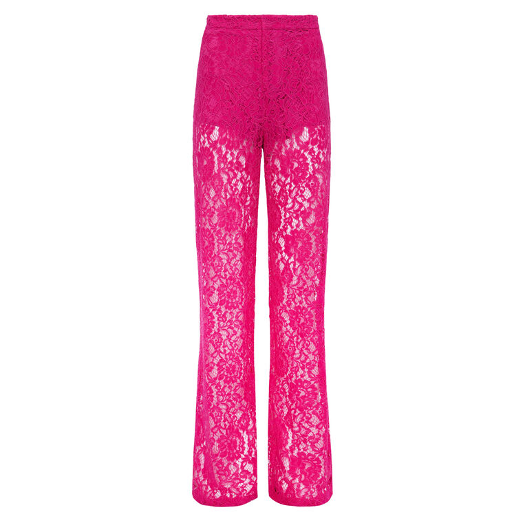Livvy Straight Leg Lace Trouser image number null