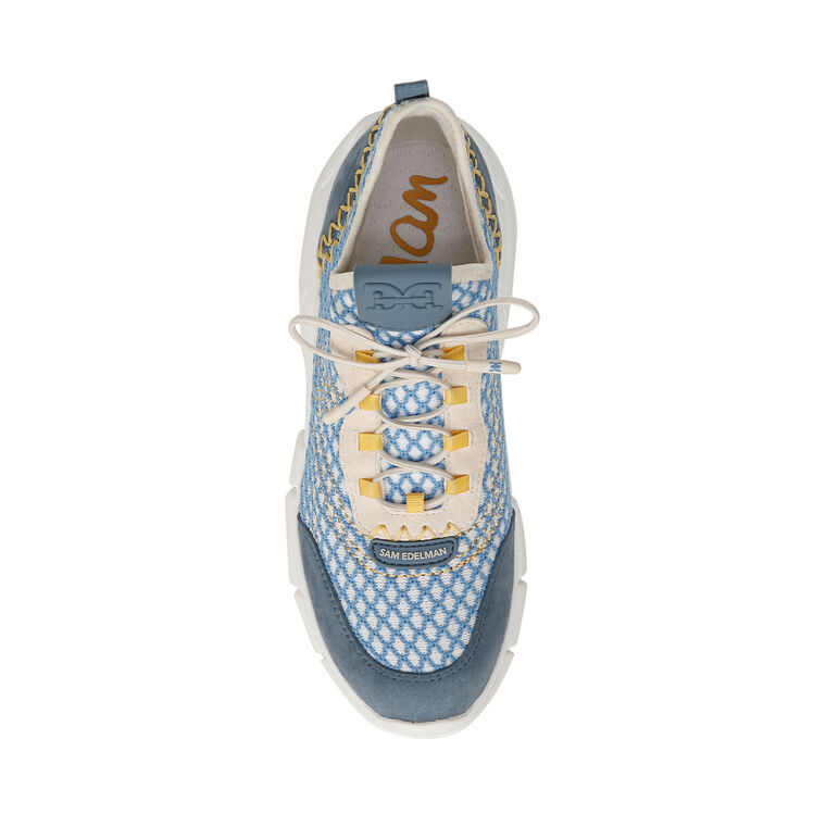 Chelsie Lace Up Knit Sneaker image number null