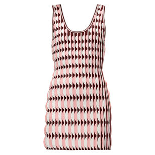 Lorien Sleeveless Geo Print Mini Dress