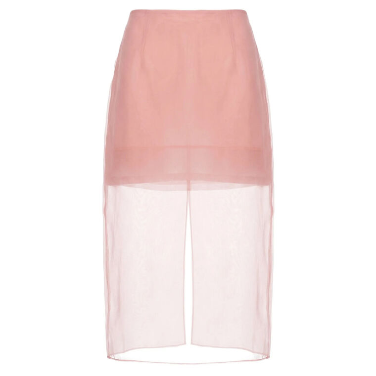 Organza Pencil Skirt image number null