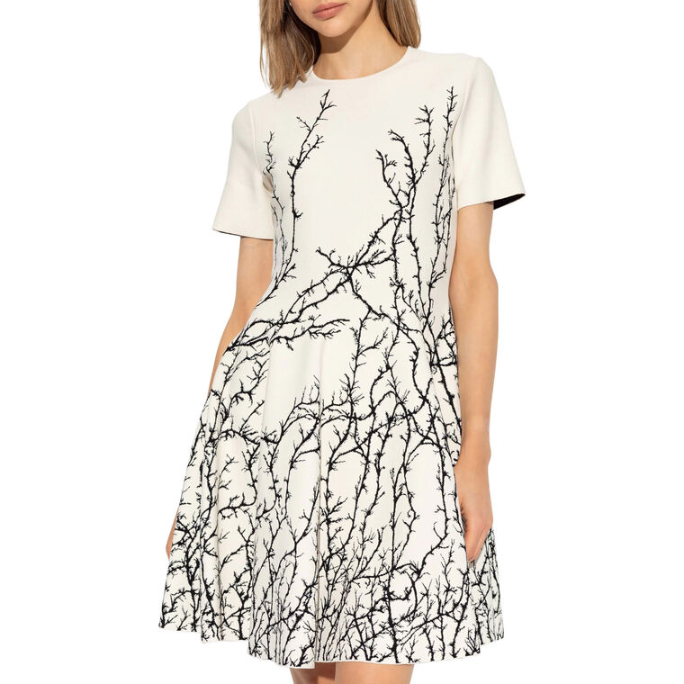 Thorn Branches Mini Dress image number null