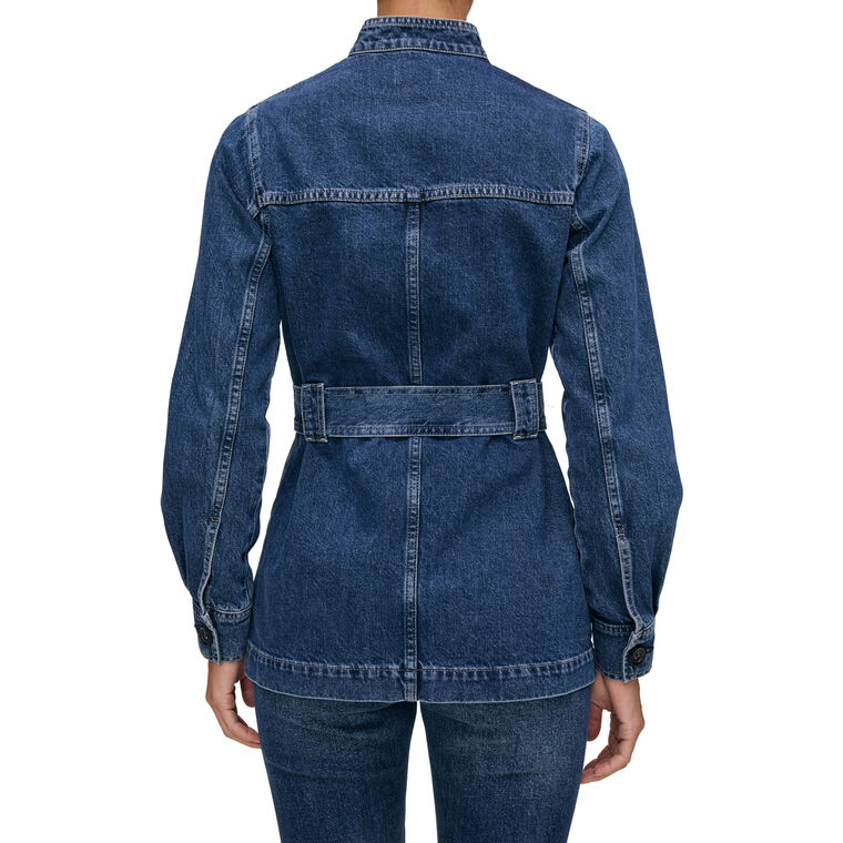 Utility Denim Jacket image number null