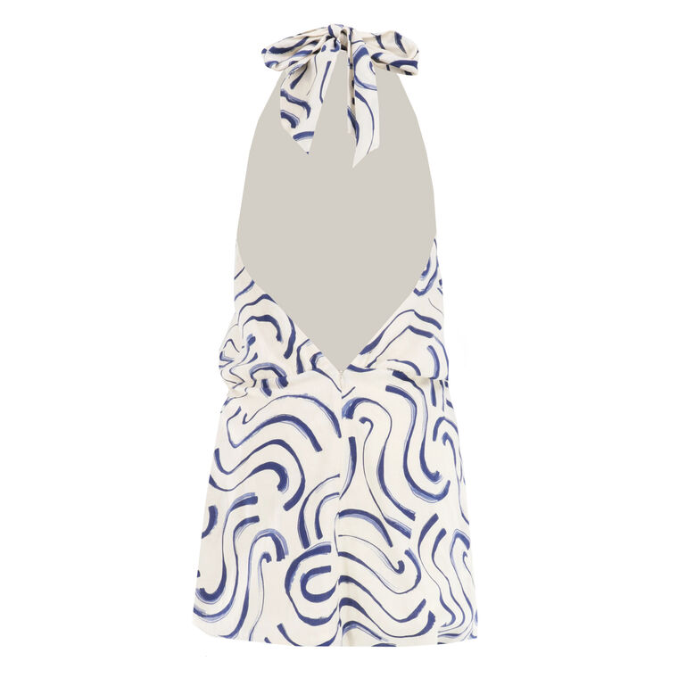 Sirenza Sleeveless Halterneck Mini Dress image number null
