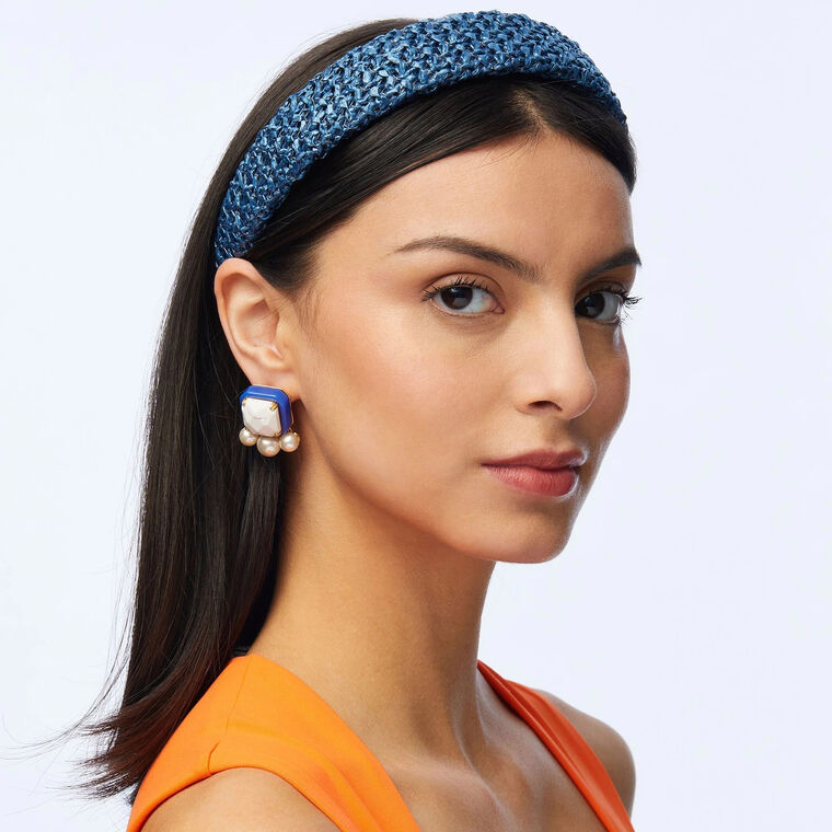 Raffia Embellished Headband image number null
