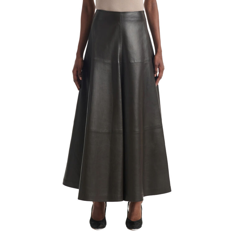 Varda Lambskin Skirt image number null