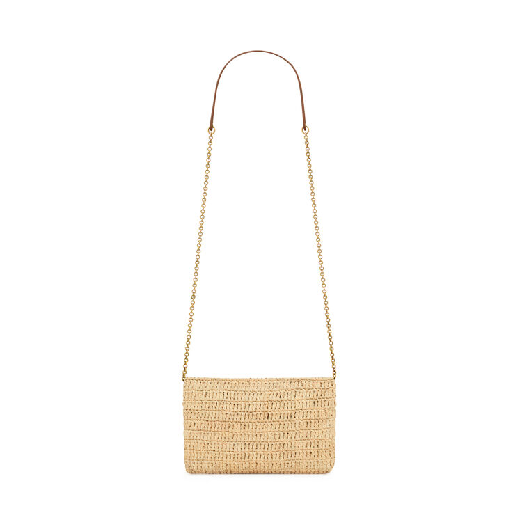 Cassandre Chain Pouch In Raffia image number null