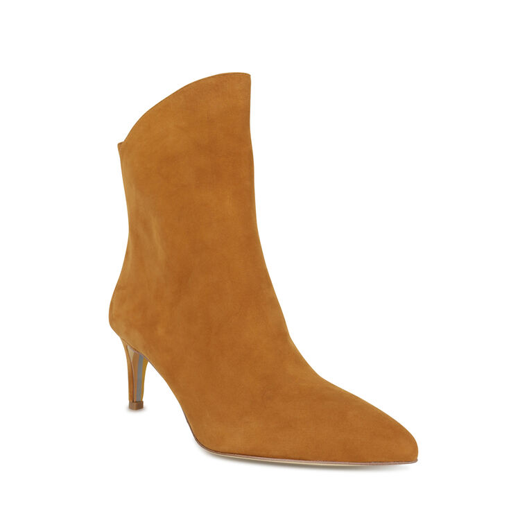 Usha Suede Bootie image number null
