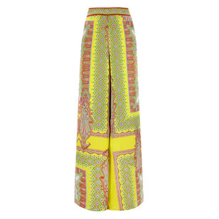 Triest Printed Wide-Leg Pants