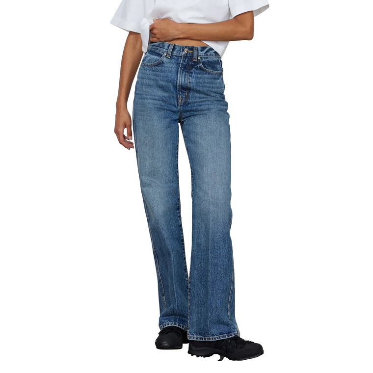 The Quinn High Rise Straight-Leg Jean image number null