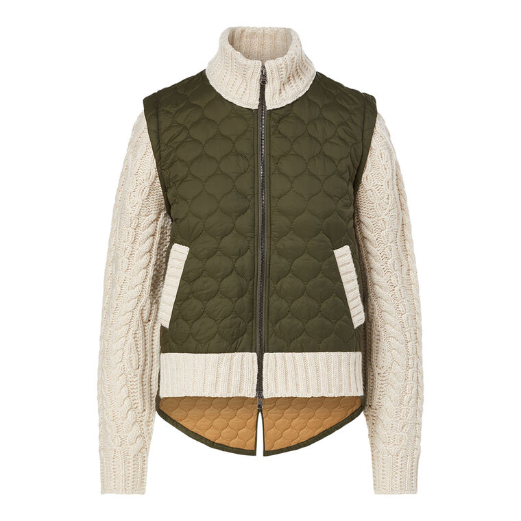 Patra Mixed Media Jacket image number null