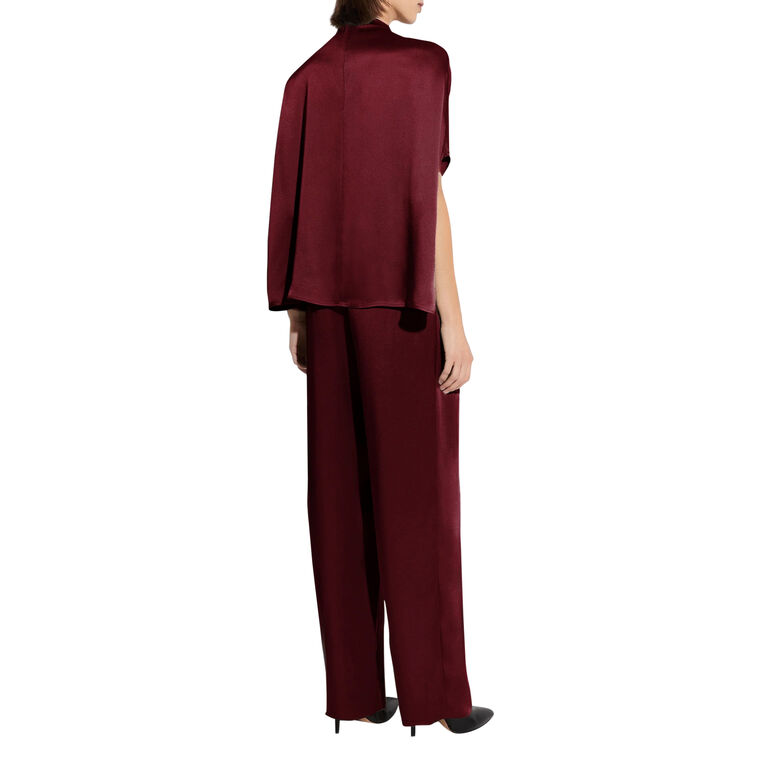 Satin Cape Tee image number null