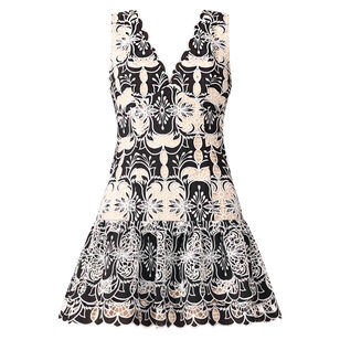 Jolie Sleeveless V-Neck Mini Dress