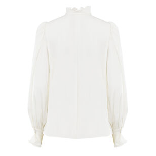 Harley Long Sleeve Ruffle Blouse