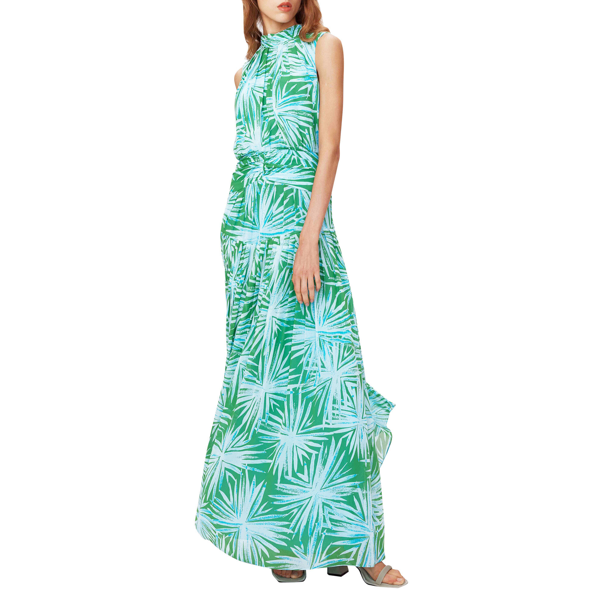 DVF ワンピース Menon turtleneck maxi dress998411 Menon Maxi Dress