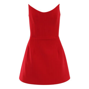 Eliza Pointed Scoop Neckline Dress