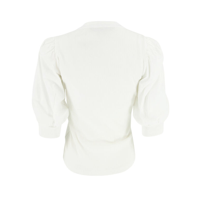 Coralee Puff-Sleeve Top image number null