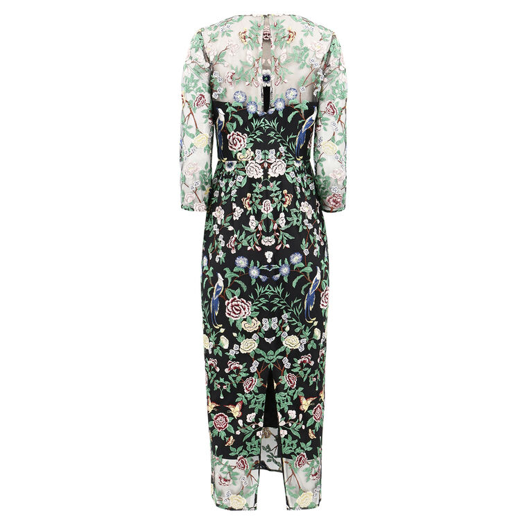 Long Sleeve Midi Dress image number null