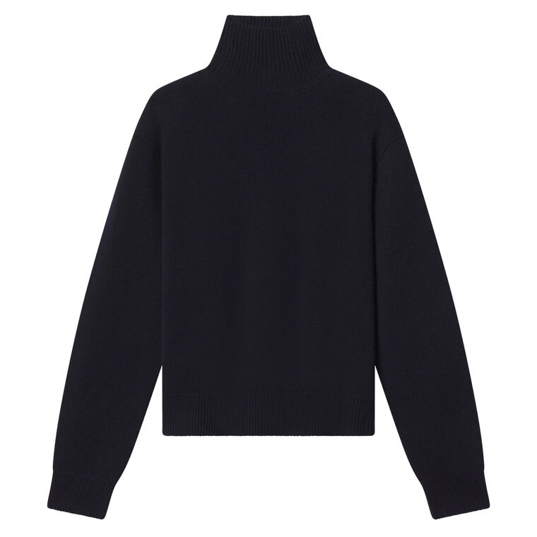 Teddy Cashmere Turtleneck Sweater image number null