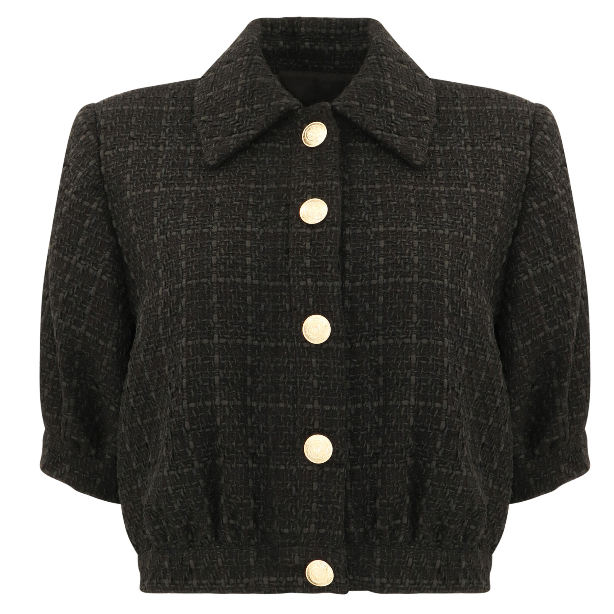 Cove Cropped Tweed Jacket