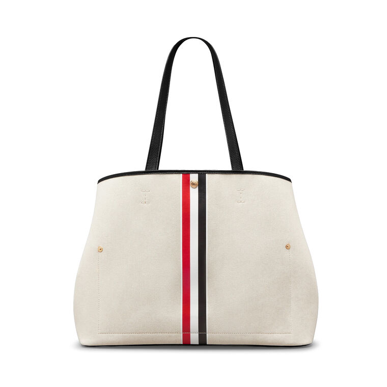 Cotton Canvas Horizontal Tote image number null