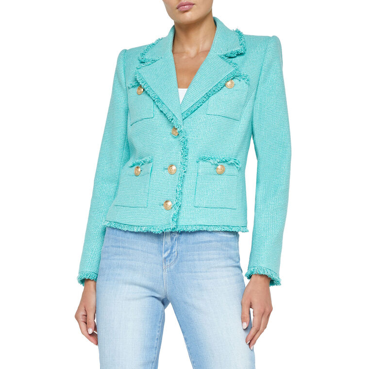 Sylvia Collared Tweed Jacket image number null