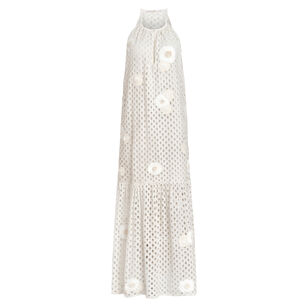 Adley Eyelet Sleeveless Maxi Dress