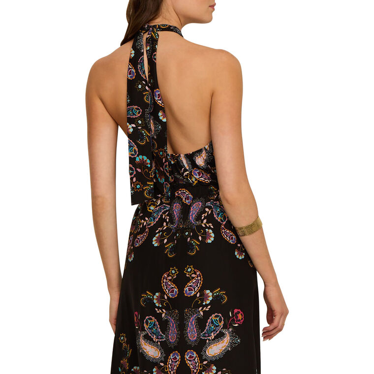 Florentine Sleeveless Halterneck Top image number null