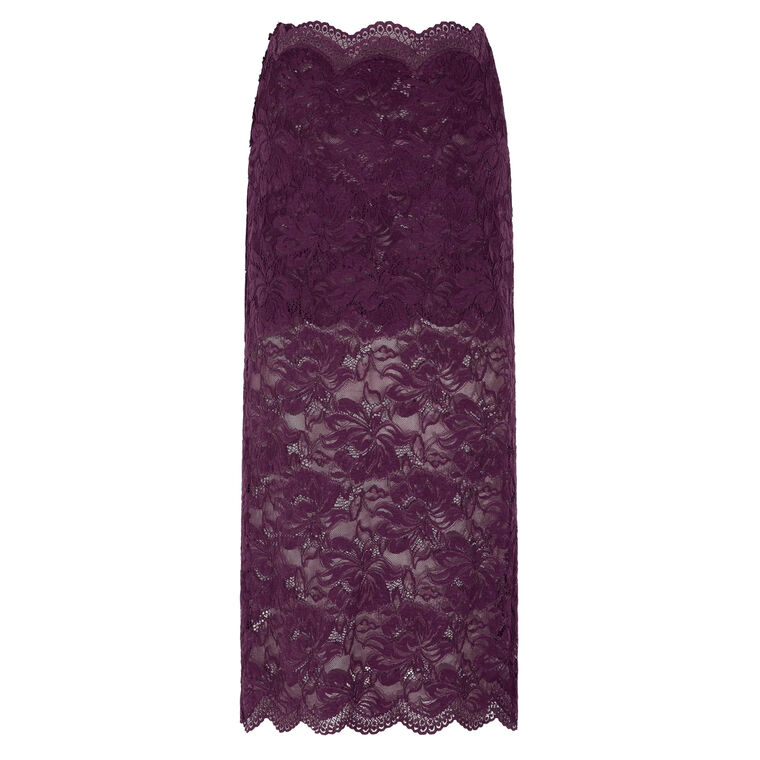 Lace Midi Skirt image number null