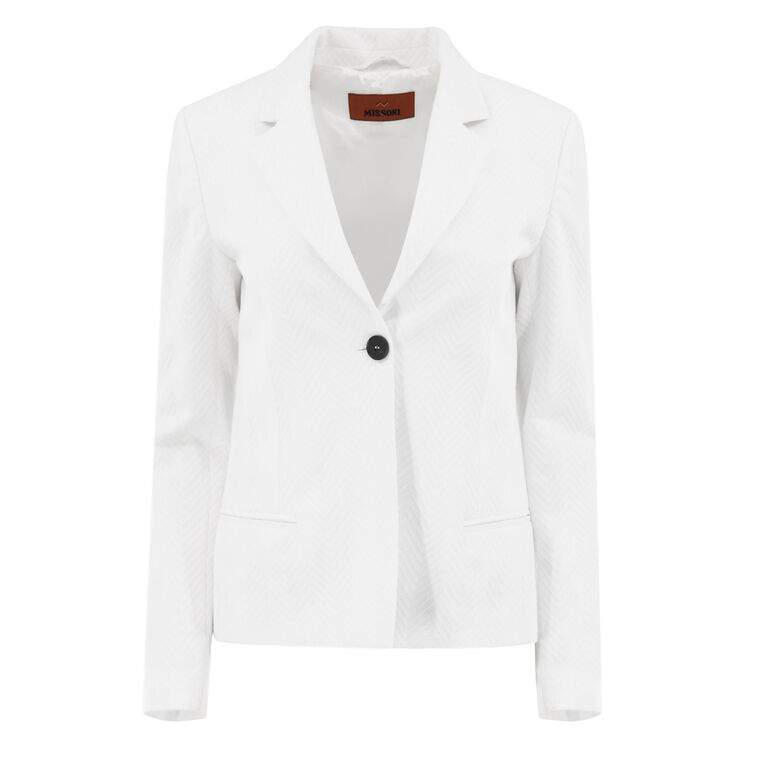 Single-Button Blazer image number null